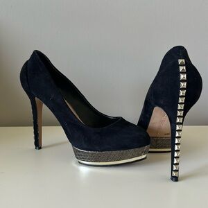 Gold studded Vince Camuto Heels